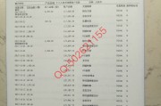 中信银行流水样本